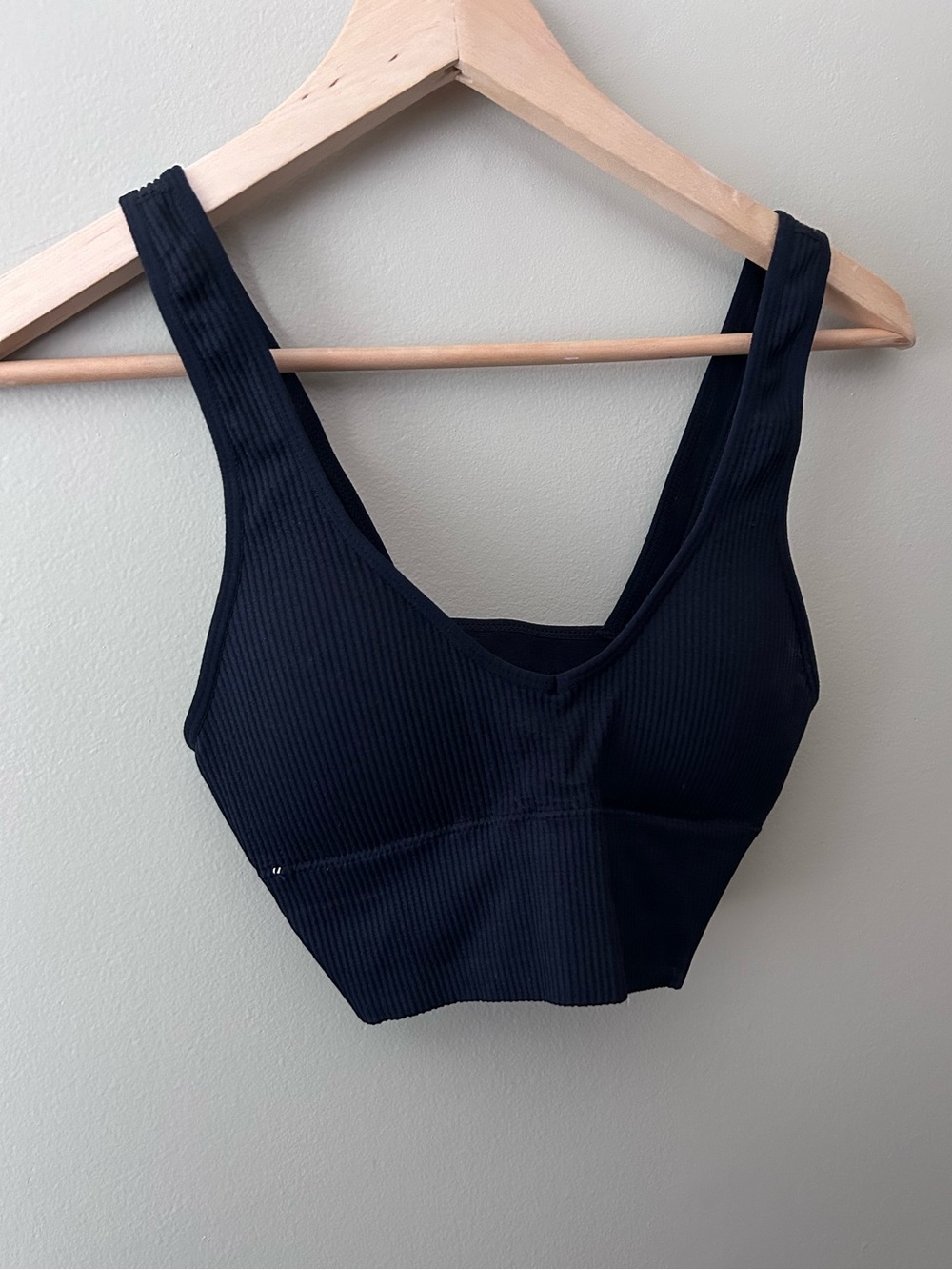Aeropostale Downtime Seamless Medium Black Bra